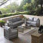 Rattan conversation turquoise gymax 4pcs cushion cushioned