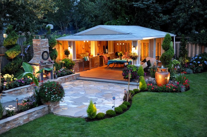 Outdoor living garden backyard space ideas landscape amazing